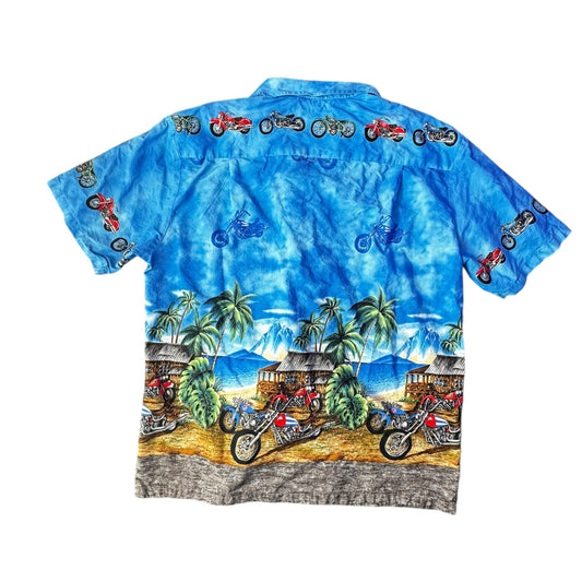 Hawaiian Biker Shirt