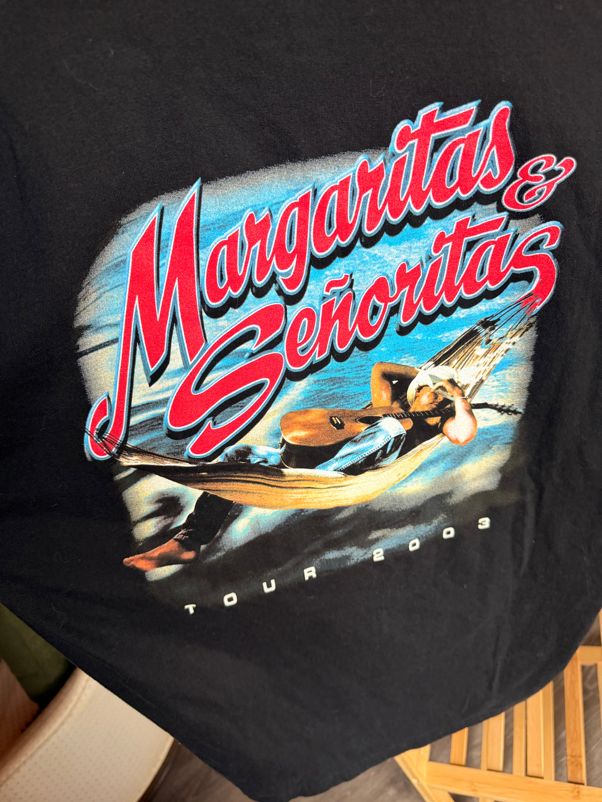 2003 Kenny Chesney Margaritas and Senoritas tee