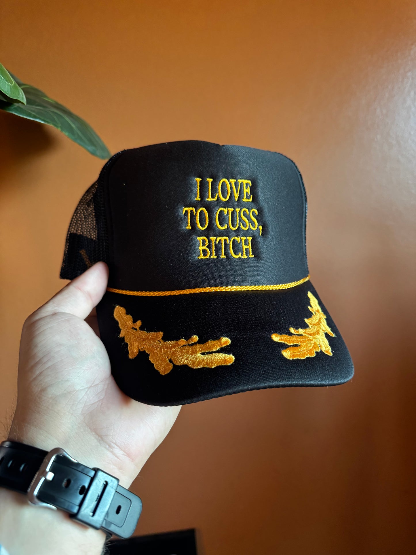 I love to cuss bitch trucker