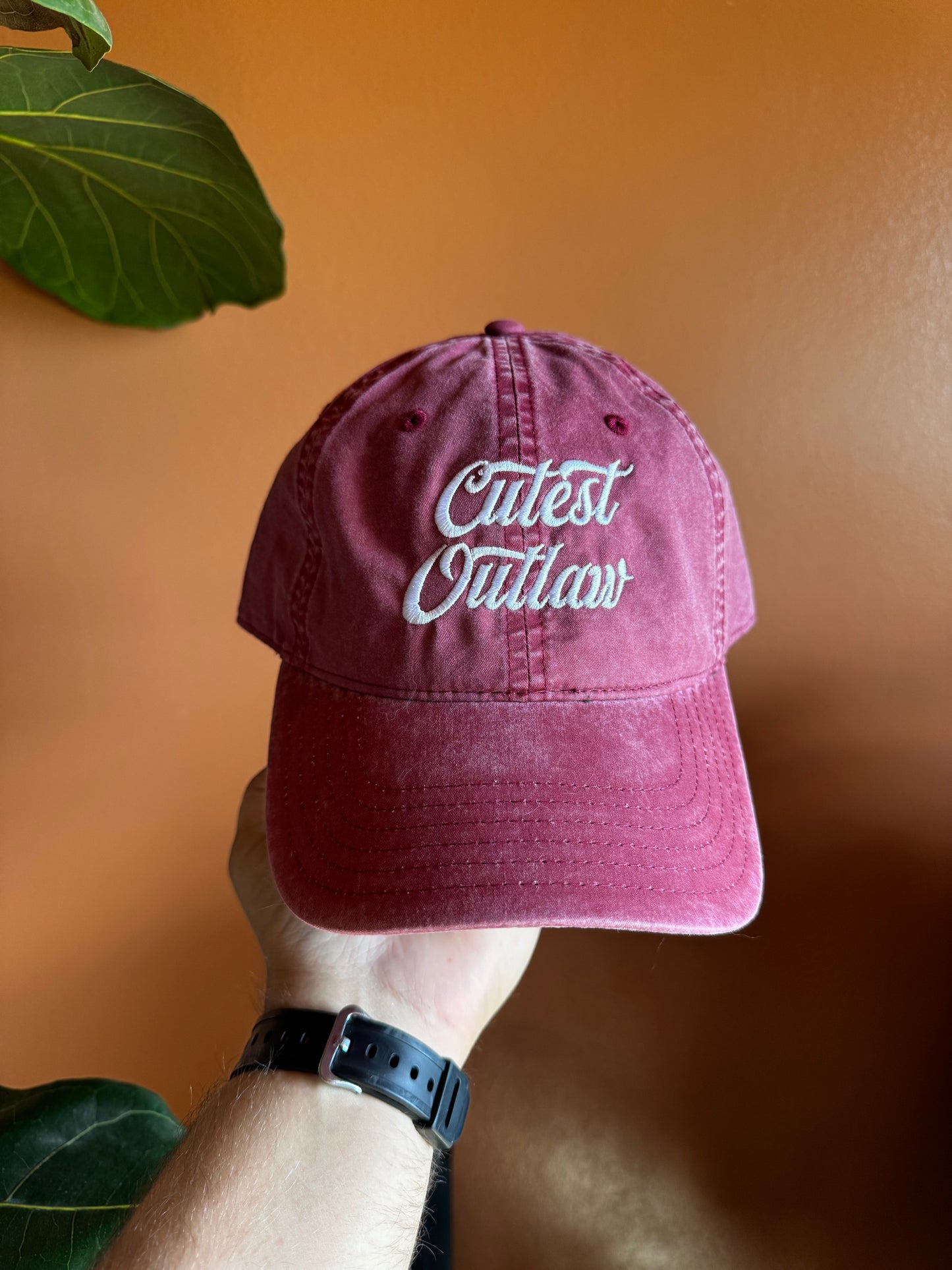 Cutest outlaw dad hat