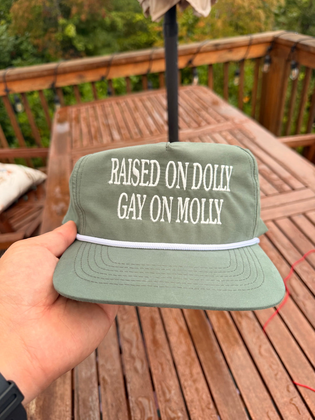 Raised on Dolly Gay On Molly