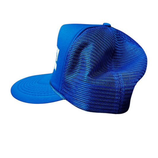 Vintage Blue Construction Hat