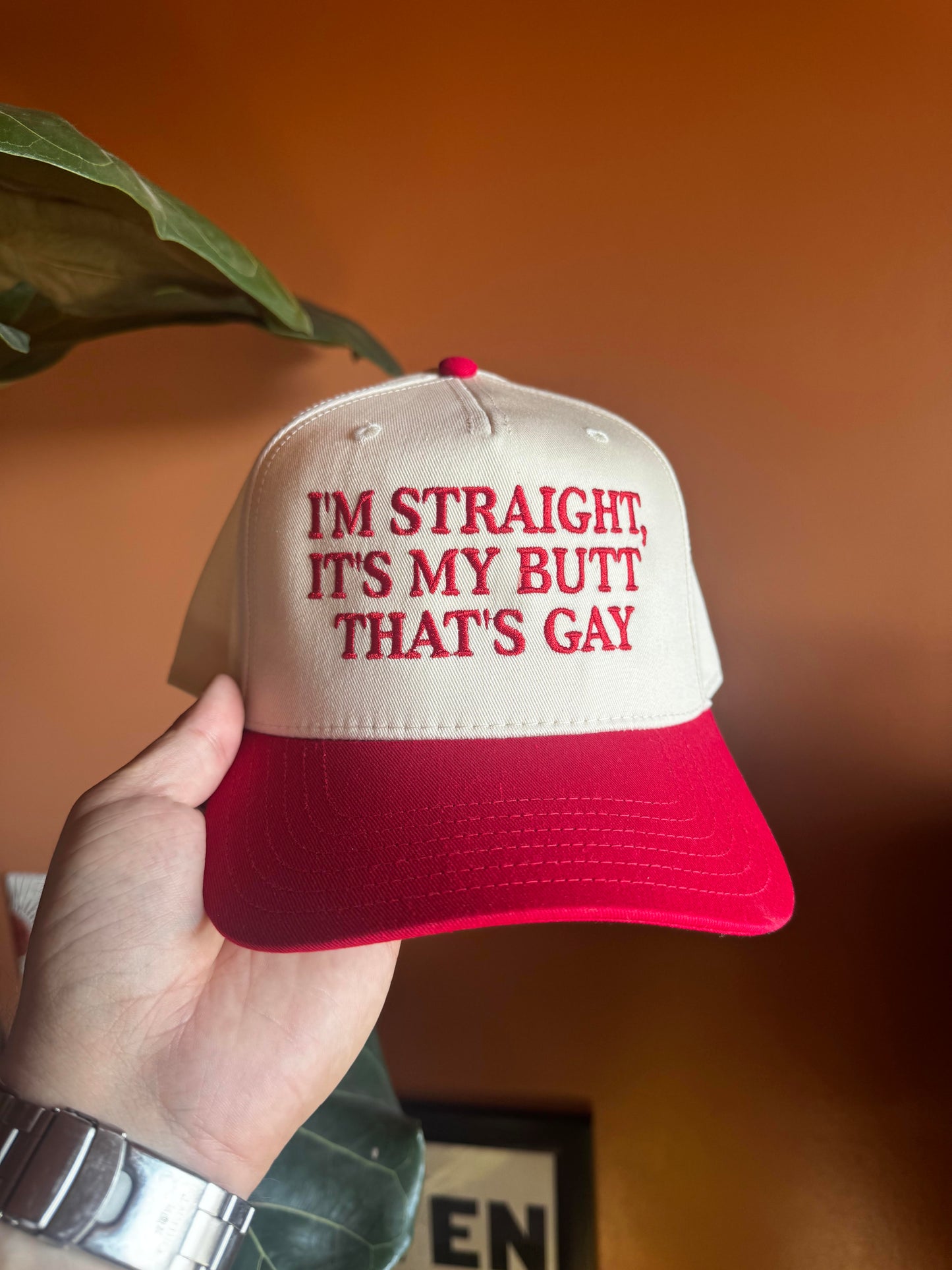 “I’m Straight, It’s My Butt That’s Gay” Hat