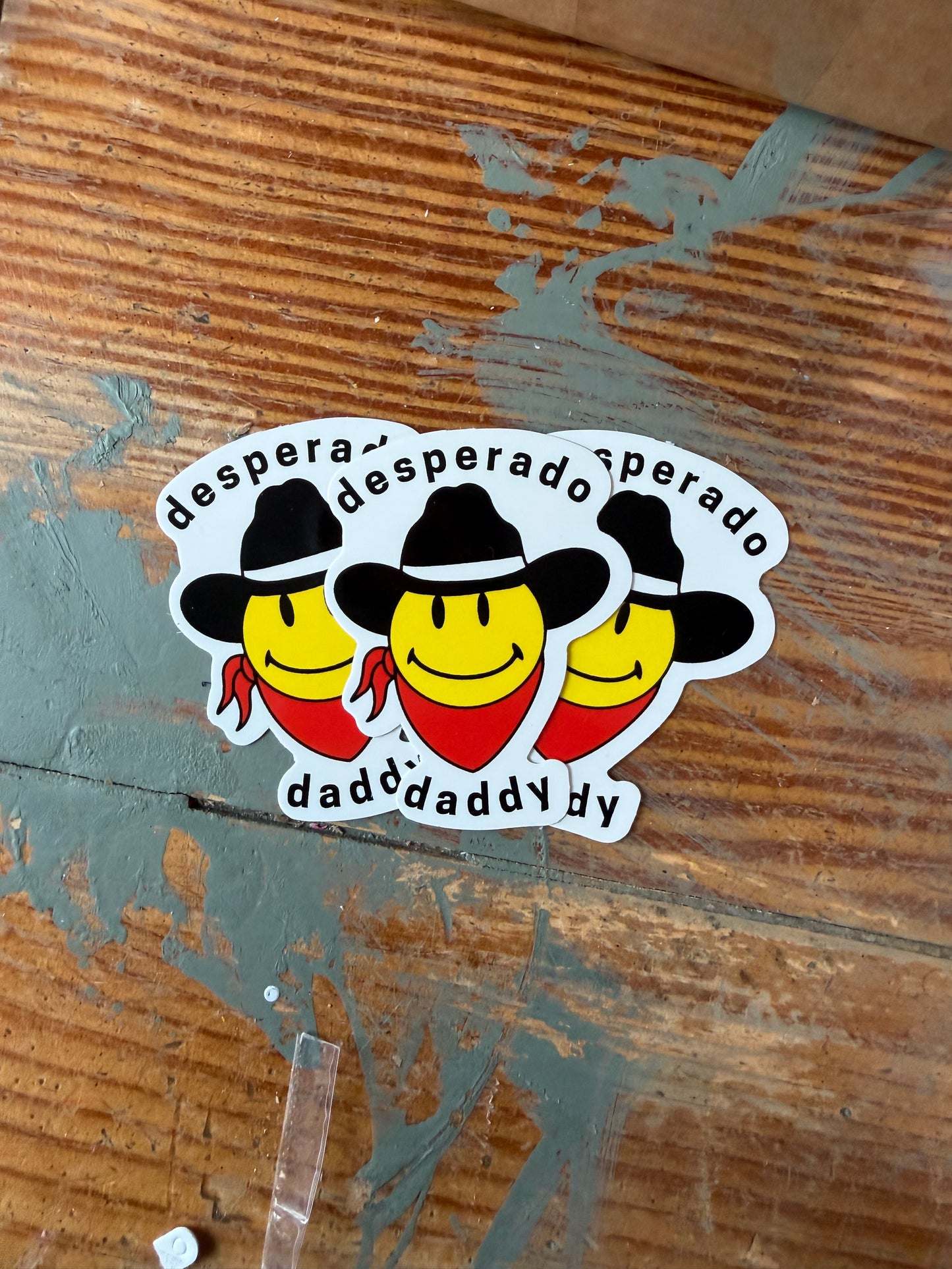 Desperado Daddy Street Team Stickers 3 for $3