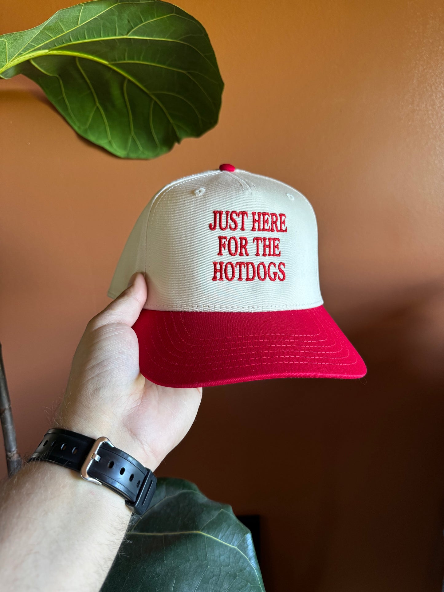 Just here for the hotdogs