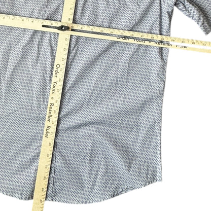 Wrangler Blue Strip Pearl Snap Shirt