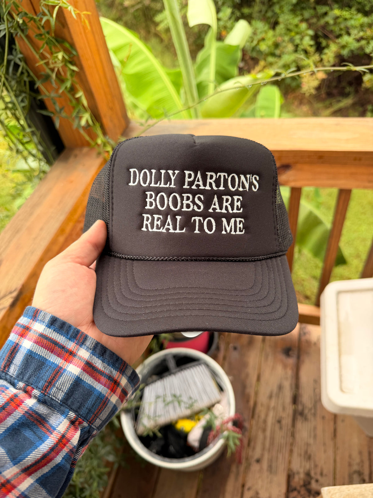 Dolly Parton’s Boobs are real to me V2 (Black)