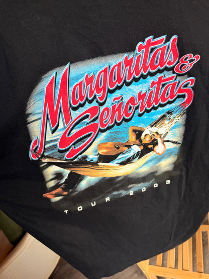 2003 Kenny Chesney Margaritas and Senoritas tee