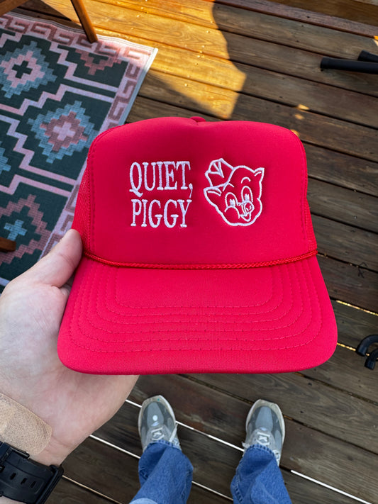Quiet, Piggy x Piggly Wiggly (RED)