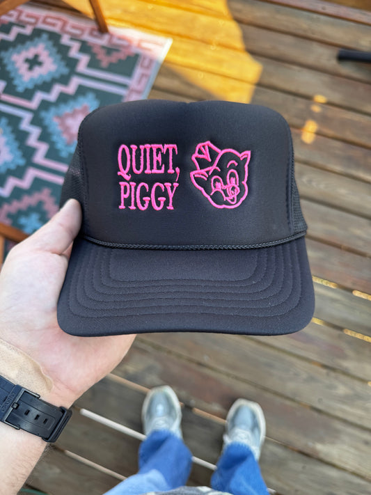 Quiet, Piggy x Piggly Wiggly (BLACK, NEON)