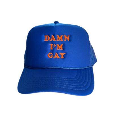 Damn I'm Gay Trucker Hat