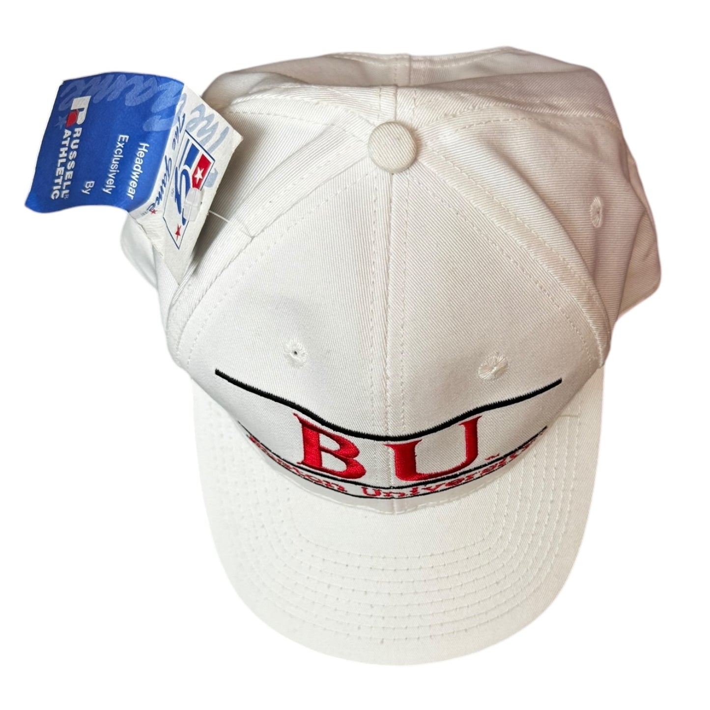 Boston University white Cap