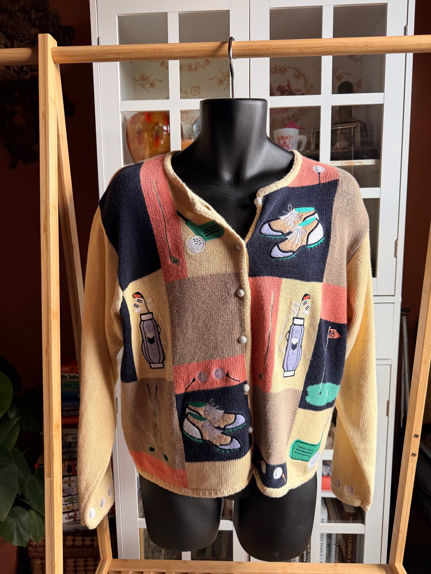 Vintage Golf Sweater