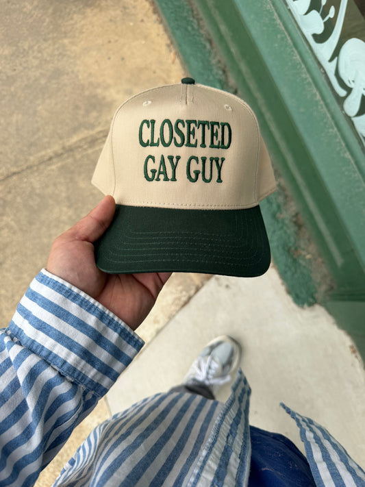 Closeted Gay Guy (Dk Green Khaki)