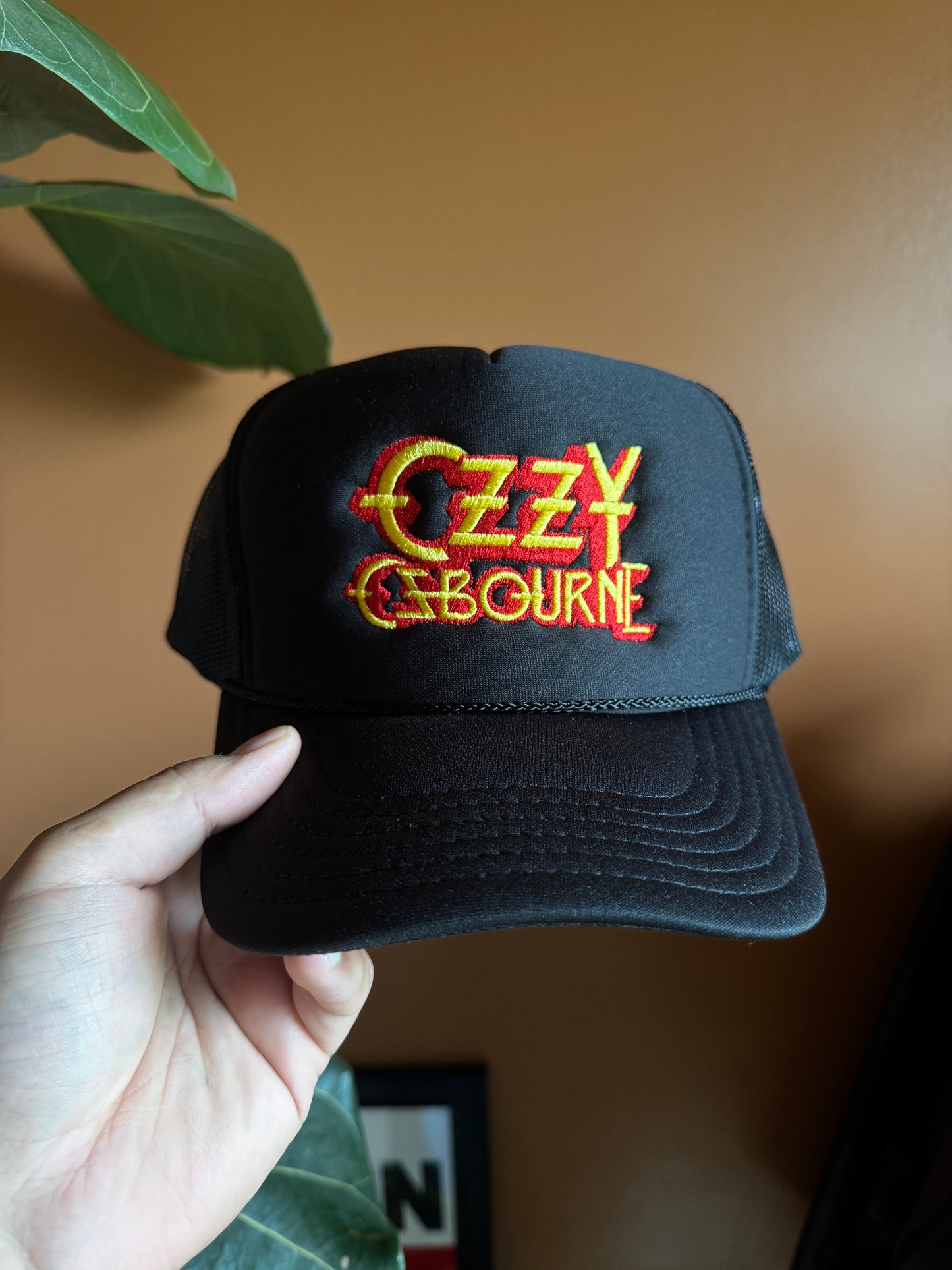 Ozzy Osborne Homage Trucker
