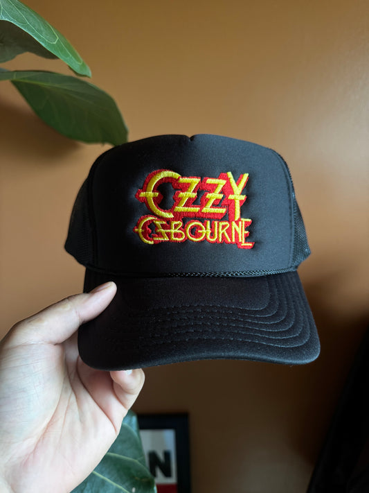 Ozzy Osborne Homage Trucker