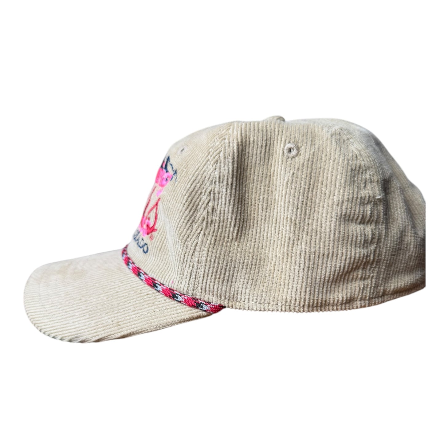 Enjoying the Process Corduroy Flat Bill Hat wabi-sabi