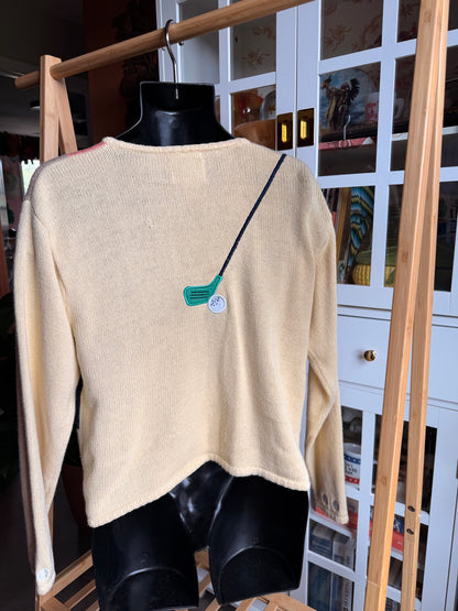 Vintage Golf Sweater