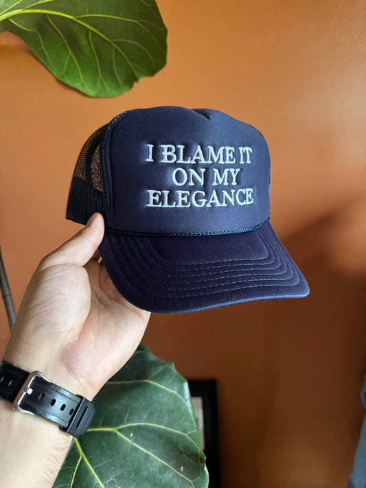 I blame it on my elegance- the bear