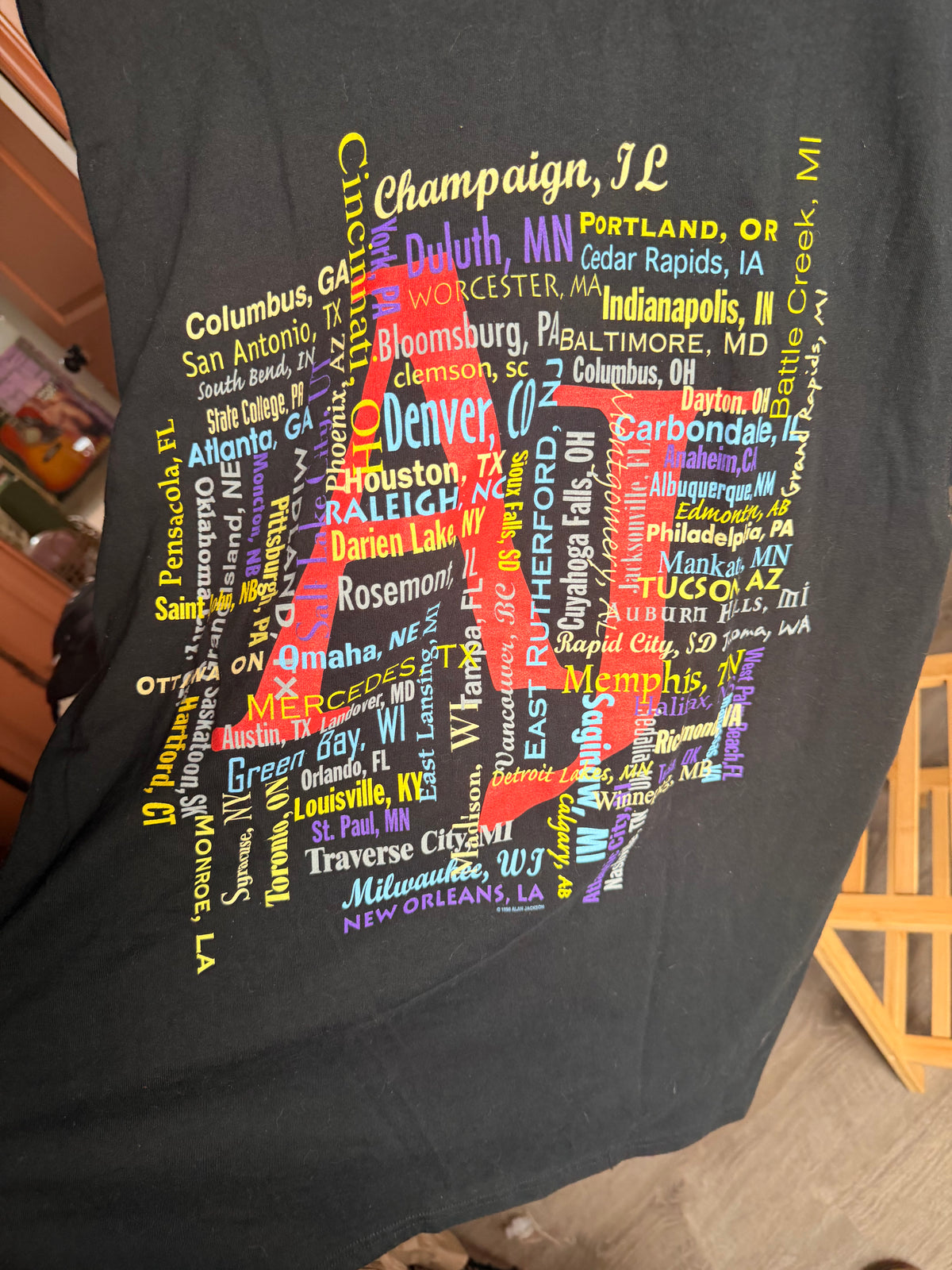 1996 Alan Jackson Tour Tee