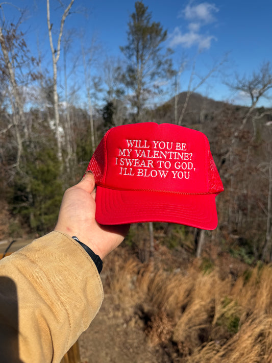 Will you be my valentine?…