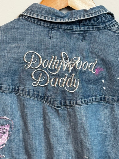 Desperado Daddy Wabi Sabi Denim Pearl Snap