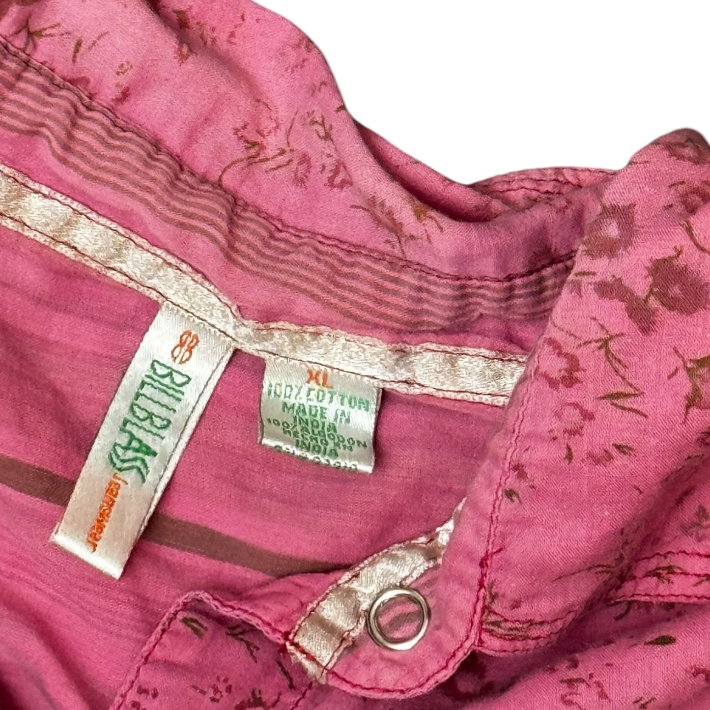 Pink PearlSnap Shirt