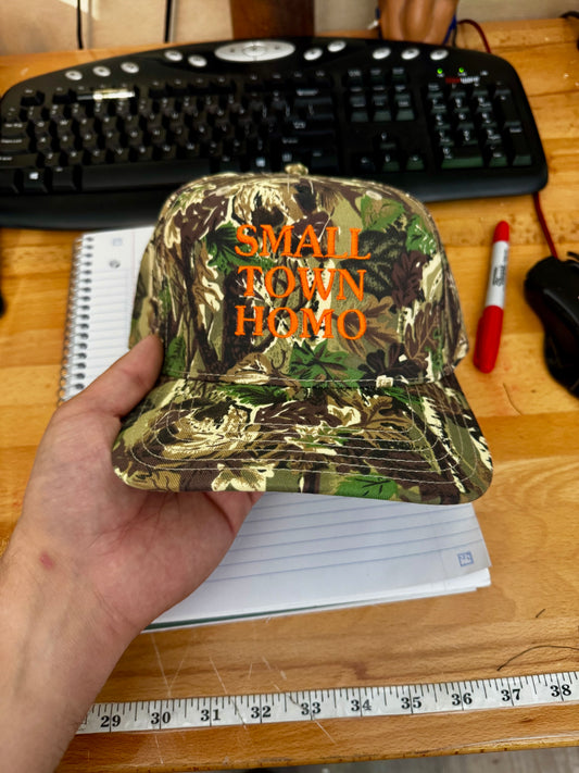 Small Town Homo (CAMO/Neon Orange)