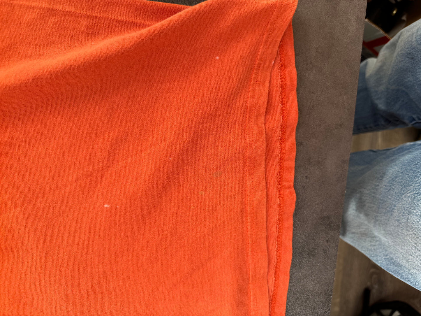Harley Davidson Orange Pocket Tee