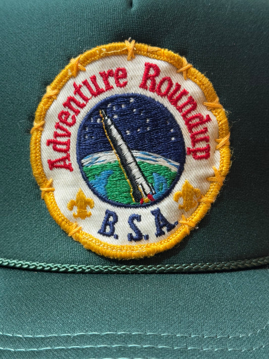 Vintage Patch X hand Stitching Hat (1 of 1)