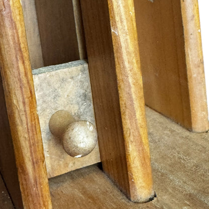 Wooden Heart Napkin Holder