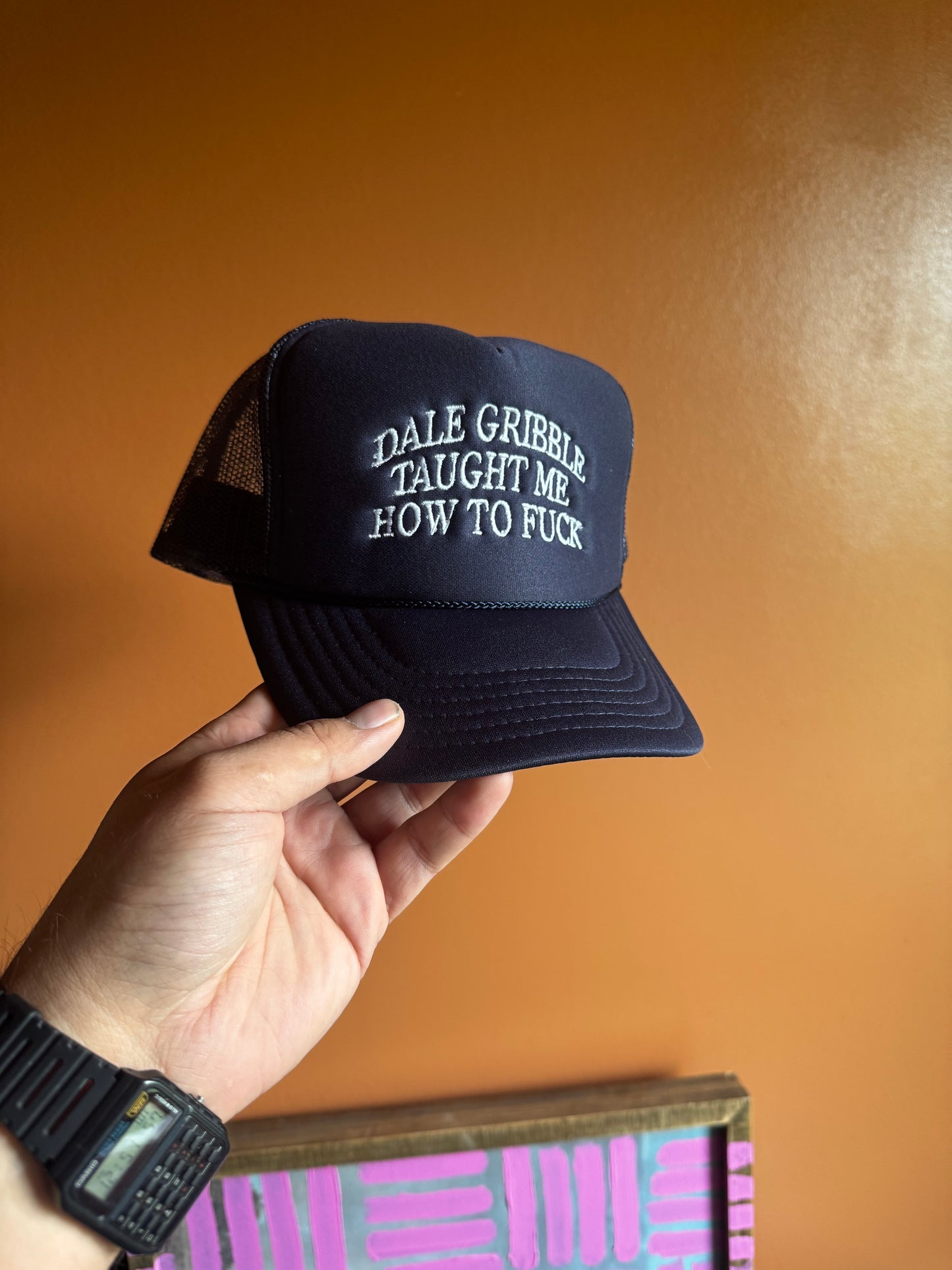 Dale Gribble Taught Me How to Fuck Hat (Navy)