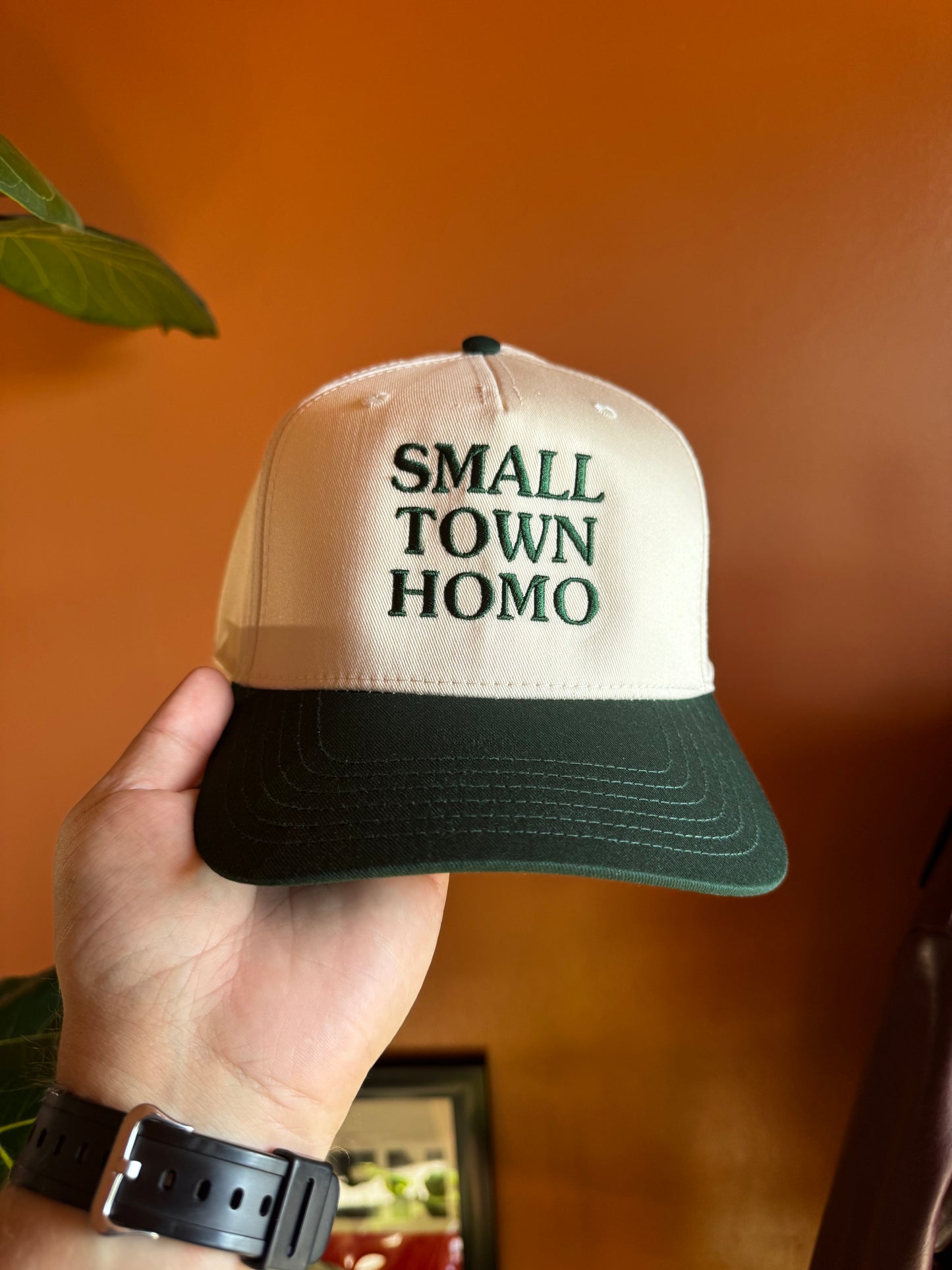 Small Town Homo (Tan/Green)