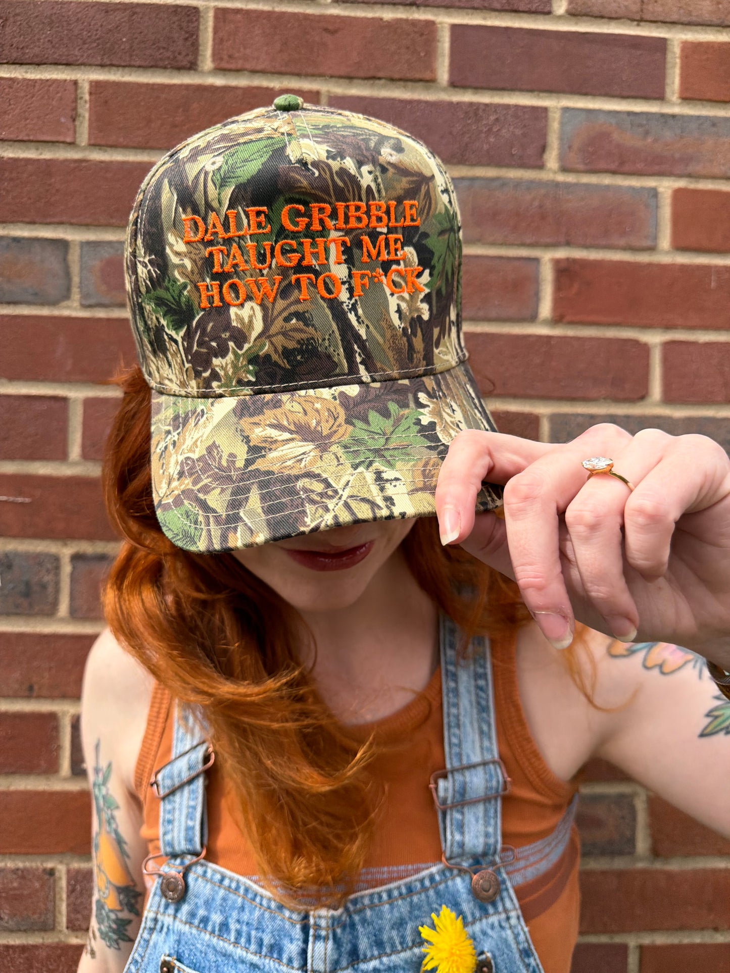 Dale Gribble Taught Me How to Fuck Hat (CAMO)