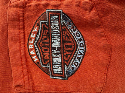 Harley Davidson Orange Pocket Tee