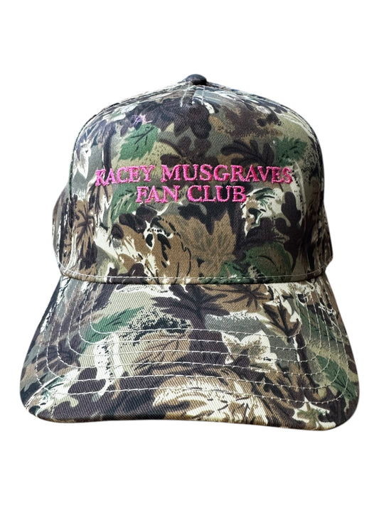 Kacey Musgraves Fan Club camo Trucker