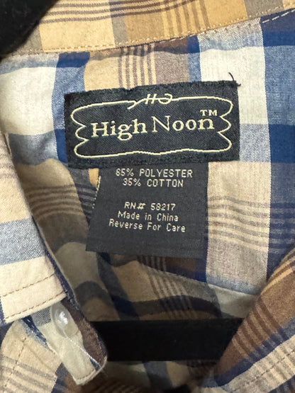 High Noon Gold Pearl Snap