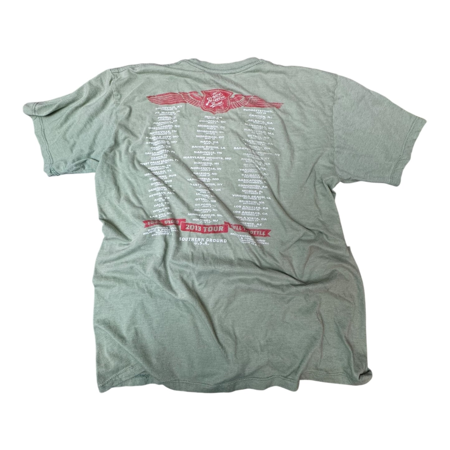 Zac Brown band 2013 Tour Tee