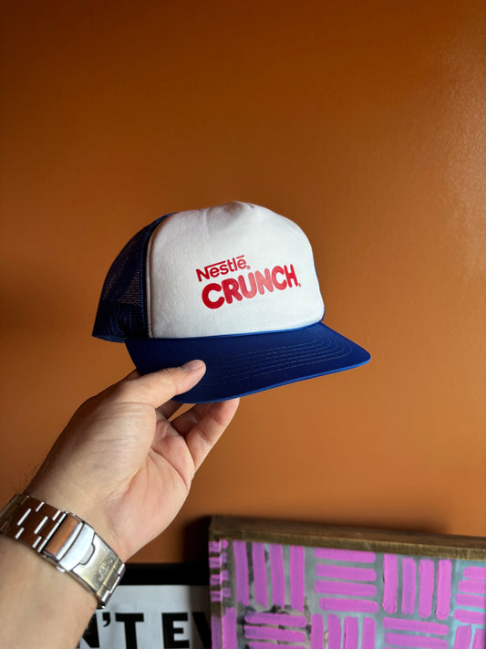 Vintage Nestle Crunch Trucker