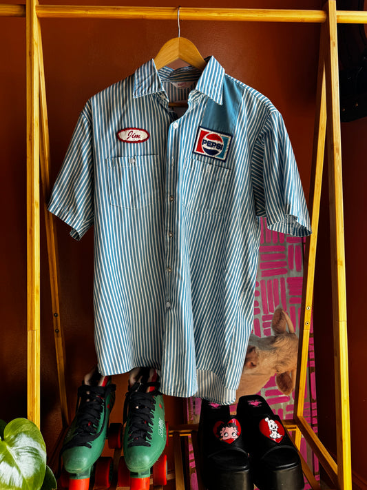 Vintage Pepsi Delivery Uniform.