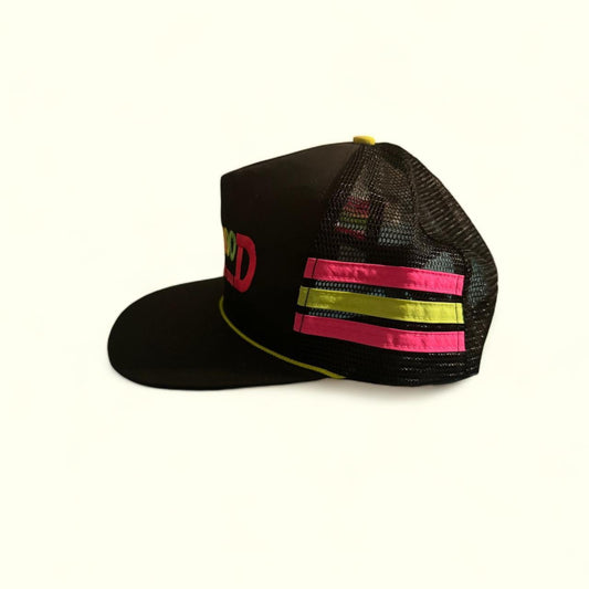 Vintage Dollywood Trucker Hat Neon