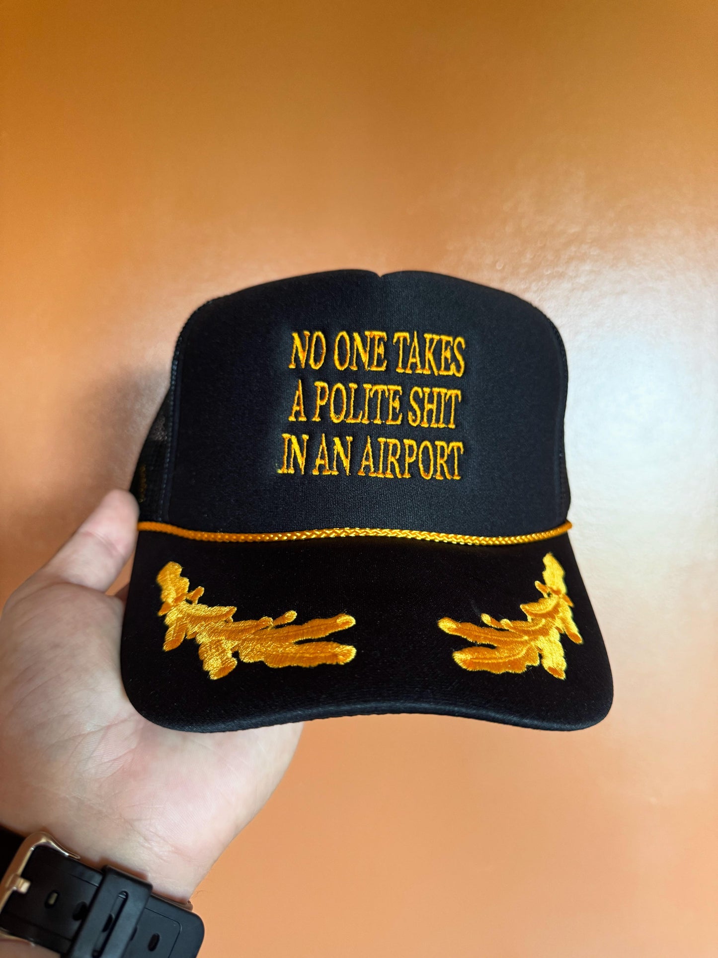 No one takes a polite shit