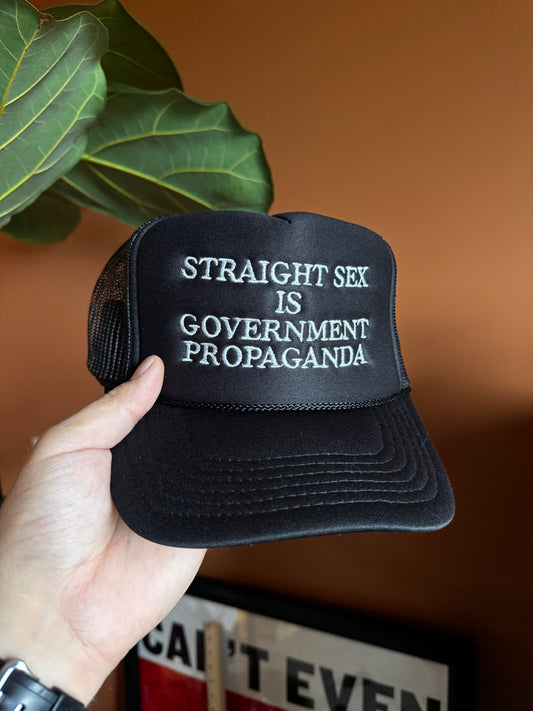 Straight Sex Is Government Propaganda (BLACK)